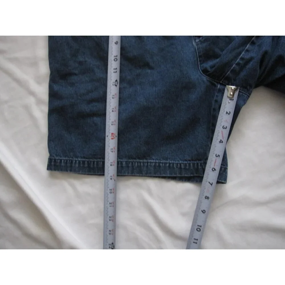 Vtg Tommy Hilfiger Chambray Men Streetwear Retro Minimalist Shorts Sz 38 (MP451)